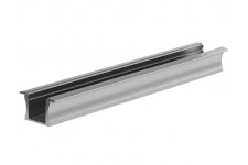 Inbouwprofiel slank 15 mm, zilver geanodiseerd, aluminium LED profiel - 3 meter