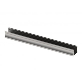 SLIMLINE 15 mm - ALUMINIUMPROFIEL VOOR LEDSTRIP - GEANODISEERD ALUMINIUM - ZILVER - 2 m