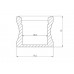 Slimline 15 mm, zilver geanodiseerd, aluminium led profiel - 3 m
