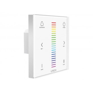 MULTI-ZONE SYSTEEM - TOUCHPANEL LED-DIMMER VOOR RGB-LED - DMX / RF