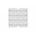 SET LENZEN VOOR PROFESSIONELE LED-SCHIJNWERPER - ASYMMETRISCH - 151° X 81° - 15 st.