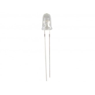 LED 5 mm TRANSPARANT - GEEL AMBER