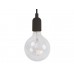 DESIGN LAMPHOUDER MET TEXTIELKABEL - ZWART