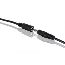 DC VOEDINGSCONNECTOR MET KABEL (MANNELIJK-VROUWELIJK)