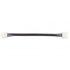 KABEL MET PUSH CONNECTOREN VOOR FLEXIBELE LED STRIP - 10 mm RGB KLEUR