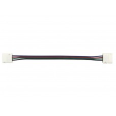 KABEL MET PUSH CONNECTOREN VOOR FLEXIBELE LED STRIP - 10 mm RGB KLEUR