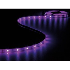 KIT MET FLEXIBELE LED-STRIP, CONTROLLER EN VOEDING - RGB - 150 LEDs - 5 m - 12 Vdc - ZONDER COATING