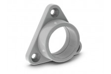MONTAGEBEUGEL VOOR ALUMINIUMPROFIEL VOOR LEDSTRIP ALU-ROUND - ABS - VOOR KAST - GRIJS