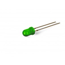 STANDAARD LED 5mm GROEN DIFFUUS