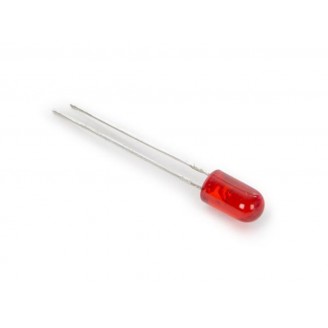 STANDAARD LED 5mm ROOD DIFFUUS