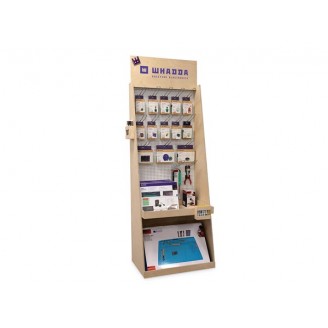 START TO SOLDER WOODEN FLOOR DISPLAY