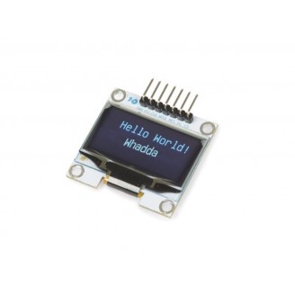 1.3" OLED-DISPLAY VOOR ARDUINO  (SH1106 DRIVER, SPI)