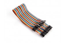 DRAADBRUG 40-POLIG 30 cm MANNELIJK NAAR MANNELIJK (PLATTE KABEL) DRAADBRUG 40-POLIG 30 cm MANNELIJK NAAR MANNELIJK (PLATTE KABEL)