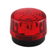 LED-KNIPPERLICHT - ROOD - 12 VDC -  ø 100 mm