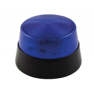 LED-KNIPPERLICHT - BLAUW - 12 VDC -  ø 77 mm