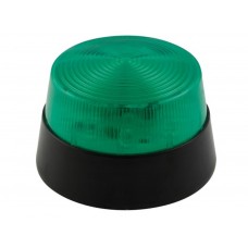 LED-KNIPPERLICHT - GROEN - 12 VDC -  ø 77 mm