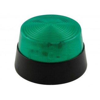 LED-KNIPPERLICHT - GROEN - 12 VDC -  ø 77 mm