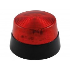 LED-KNIPPERLICHT - ROOD - 12 VDC -  ø 77 mm