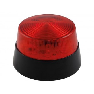 LED-KNIPPERLICHT - ROOD - 12 VDC -  ø 77 mm