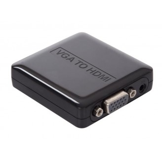 VGA + AUDIO NAAR HDMI-CONVERTOR