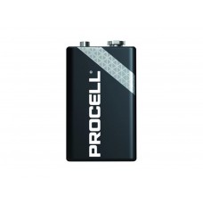 DURACELL - PROCELL ALKALINE BLOKBATTERIJ - 9 V/6LR61 - 10  st.