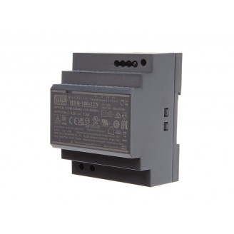 VOEDING - 1 UITGANG - 100 W - DIN-RAILMONTAGE - 12 V 7.5 A - VOOR INDUSTRIEEL GEBRUIK