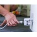 Wereldreisadapter met geaarde stekkers 7 A