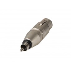 NEUTRIK - 3-POLIGE XLR VROUWELIJK NAAR RCA/PHONO MANNELIJK