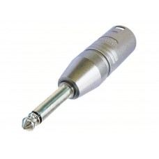 NEUTRIK - 3-POLIGE XLR MANNELIJK NAAR MONO 1/4" PLUG