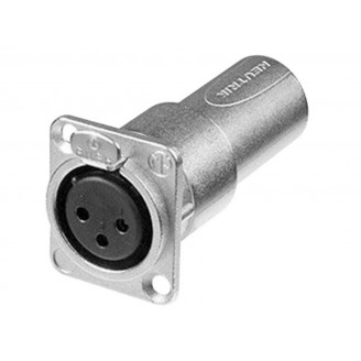 NEUTRIK - XLR VROUWELIJK-MANNELIJKE DOORVOERADAPTER VOOR PANEELMONTAGE