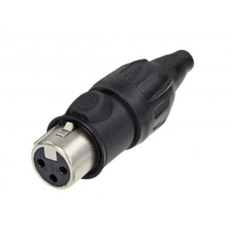 NEUTRIK- 3-POLIG XLR-KABELDEEL - VROUWELIJK - HEAVY-DUTY - TRUE OUTDOOR PROTECTED (TOP)