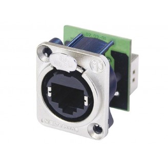 NEUTRIK - ETHERCON - METALEN CHASSIS MET STANDAARD RJ45