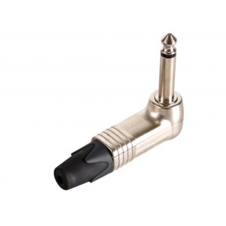 NEUTRIK - JACK PLUG CONNECTOR, 2-POLIG MANNELIJK, 6.3mm, 90°, VERNIKKELD