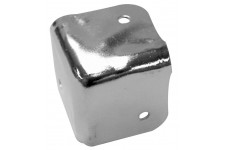 BESCHERMING VOOR LUIDSPREKERBEHUIZING, WIT METAAL, 38 x 38mm x 90° BESCHERMING VOOR LUIDSPREKERBEHUIZING, WIT METAAL, 38 x 38mm x 90°