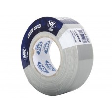 Professionele linnen tape - 50mm x 50m - zilverkleurig