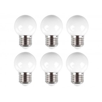 WARMWITTE LEDLAMPEN - 10 st.