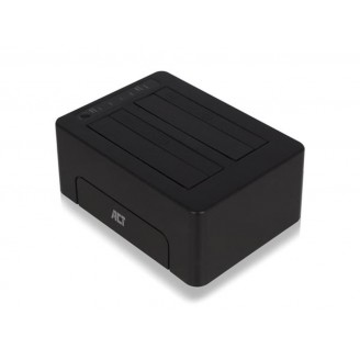 USB 3.2 Gen1 naar 2.5" en 3.5" SATA dual hard drive docking station