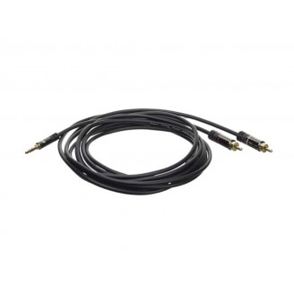 Audio aansluitkabel 3.5 mm naar 2 x RCA - 1.5 m