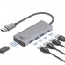 USB 3.1 hub met 4 poorten en externe voedingsadapter
