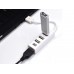 USB 2.0 hub mini 4-poorts wit