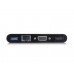 USB-C naar HDMI of VGA-Multiport Adapter 4K met Ethernet en USB-Hub - 4K @ 30 Hz - 0.15 m