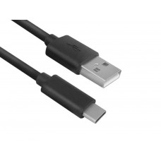 USB 2.0 aansluitkabel C male - A male 1 meter