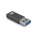 USB-A mannelijke naar USB-C vrouwelijke adapter