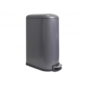 Urban afvalbak - 40 l - Rechthoekig - Matgrijs