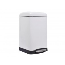 Urban afvalbak - 20 l - Vierkant - Wit mat