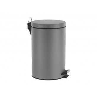 Pedaalemmer - 14 l - Metaal gris