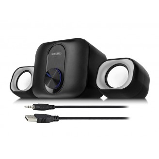 2.1 Stereo speakerset voor PC en laptop, USB-voeding