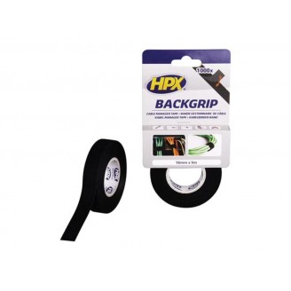 Back grip - zwart 16mm x 5m