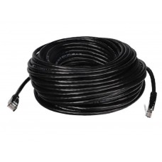 UTP-KABEL - CAT 6 - 8P8C-STEKKER / 20m / black / m-m