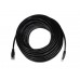 UTP-KABEL - CAT 6 - 8P8C-STEKKER / 20m / black / m-m